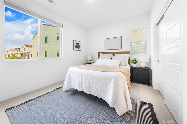 2616 Winston Ct, Arcadia, CA 91007 - bedroom featuring carpet, baseboards, and a closet