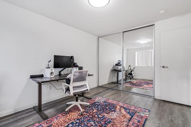 2045 Cardinal Dr, San Diego, CA 92123 - office space with wood finished floors