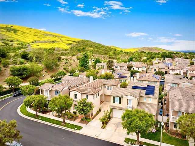 7 Honeydew, Irvine, CA 92603 - aerial view of residential area with a mountain backdrop
