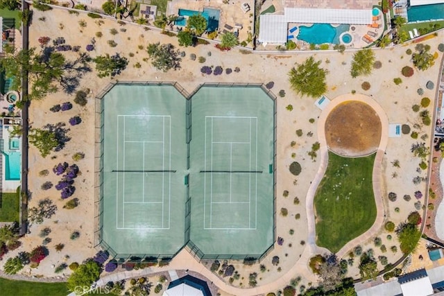 3773 Mission, Peak, Palm Springs, CA 92262 - bird's eye view of a pool area