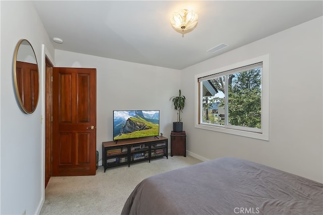27513 St Bernard Ln, Lake Arrowhead, CA 92352 - carpeted bedroom featuring baseboards