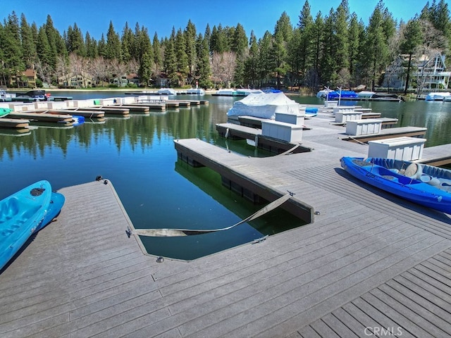 27513 St Bernard Ln, Lake Arrowhead, CA 92352 - dock area with a water view