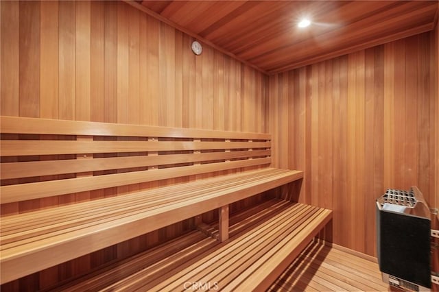 18 Dovetail Ln, Bradbury, CA 91008 - relaxing sauna featuring wood ceiling and wood walls