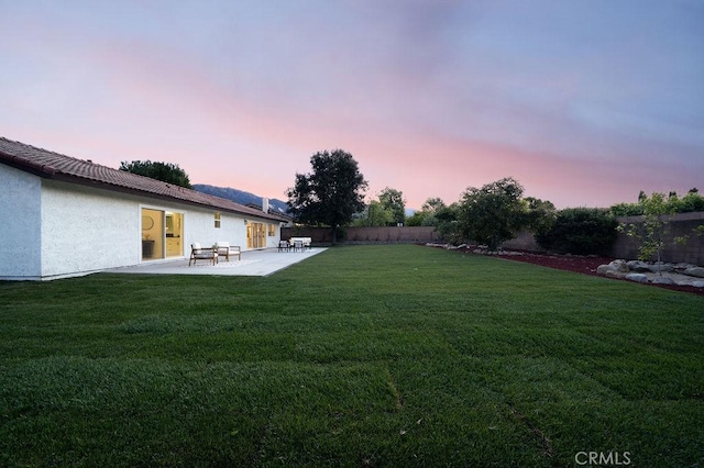 2610 King Way, Claremont, CA 91711 - yard at dusk with a patio area