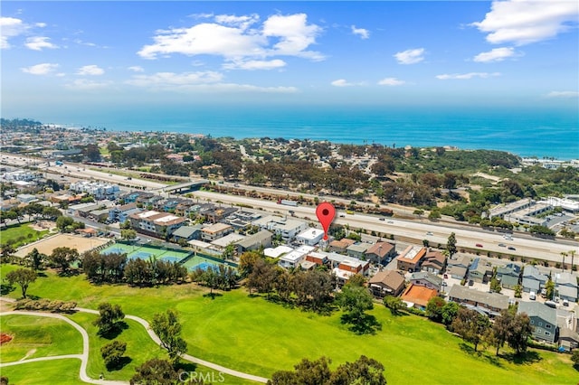 2707 S El Camino Real, San Clemente, CA 92672 - aerial view of residential area featuring a large body of water