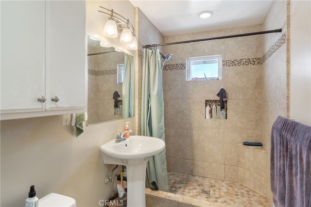 2707 S El Camino Real, San Clemente, CA 92672 - bathroom featuring a shower stall