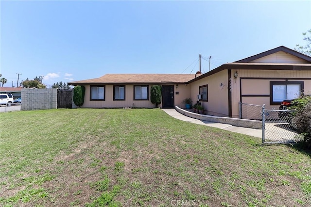 view of ranch-style home