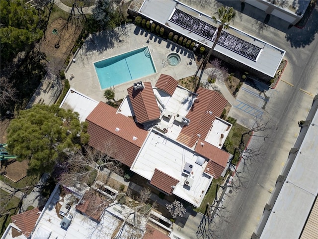 2807 W W Ave K12, Unit 256, Lancaster, CA 93536 - bird's eye view of a pool
