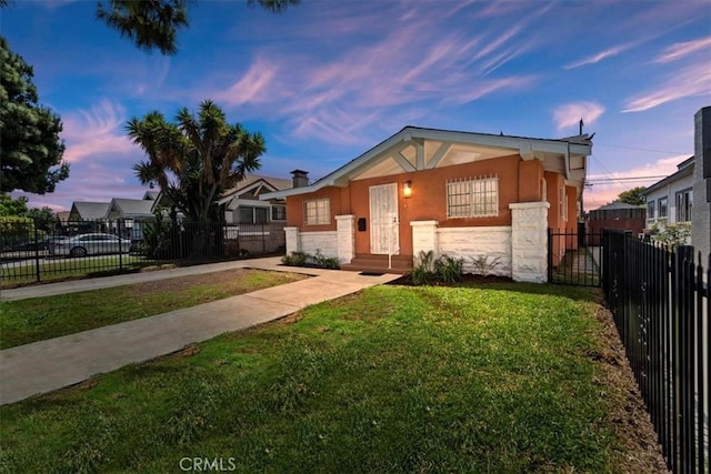 view of front of property featuring stucco siding