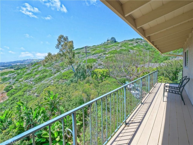 30915 Oceangrove Dr, Rancho Palos Verdes, CA 90275 - balcony with a mountain view