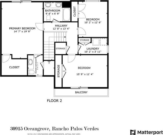 30915 Oceangrove Dr, Rancho Palos Verdes, CA 90275 - home floor plan