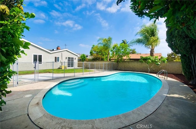 17721 Alexander Pl, Cerritos, CA 90703 - view of pool featuring a fenced backyard and a patio area