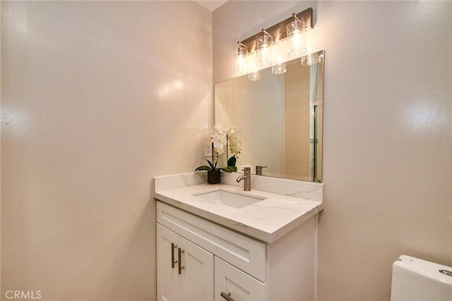17721 Alexander Pl, Cerritos, CA 90703 - half bath with vanity and toilet