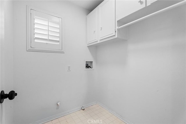 2 Chestnut Dr, Aliso Viejo, CA 92656 - washroom with washer hookup, baseboards, hookup for a gas dryer, and cabinet space