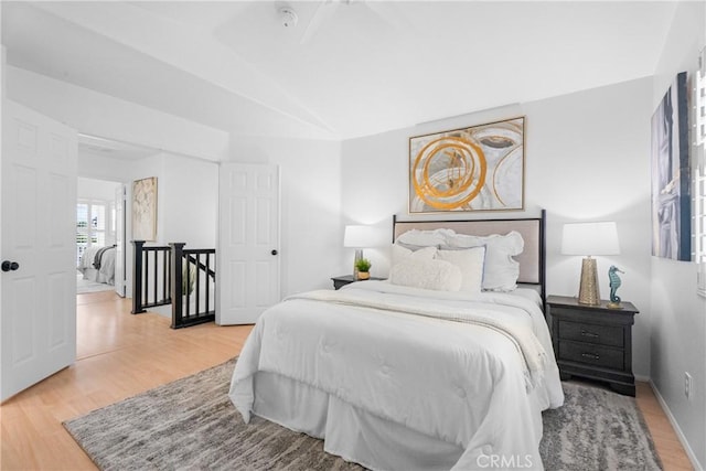 2 Chestnut Dr, Aliso Viejo, CA 92656 - bedroom with wood finished floors and lofted ceiling