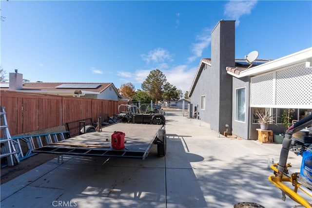 16395 Cuyama Way, Apple Valley, CA 92307 - view of patio / terrace with fence