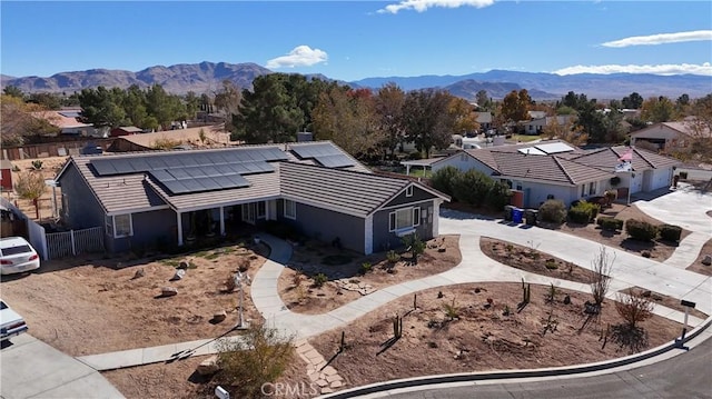 16395 Cuyama Way, Apple Valley, CA 92307 - aerial perspective of suburban area with a mountainous background