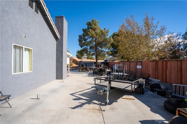 16395 Cuyama Way, Apple Valley, CA 92307 - view of patio with fence