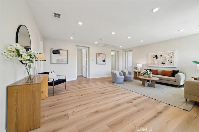 56 Chasma, Irvine, CA 92618 - living room featuring recessed lighting, light wood finished floors, and baseboards
