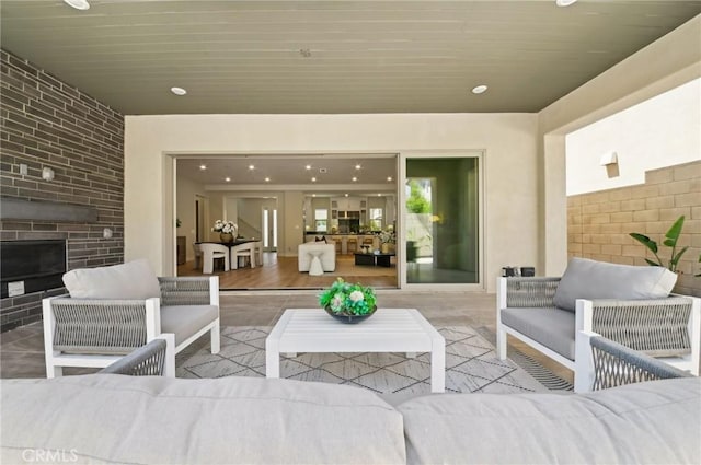 56 Chasma, Irvine, CA 92618 - view of patio / terrace with an outdoor hangout area