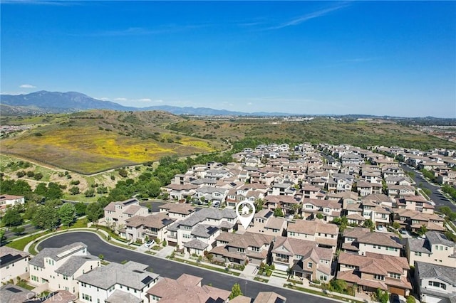 56 Chasma, Irvine, CA 92618 - aerial view of property's location featuring mountains