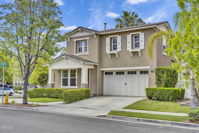 40197 Gallatin Ct, Temecula, CA 92591 - view of front facade featuring an attached garage, stucco siding, and driveway