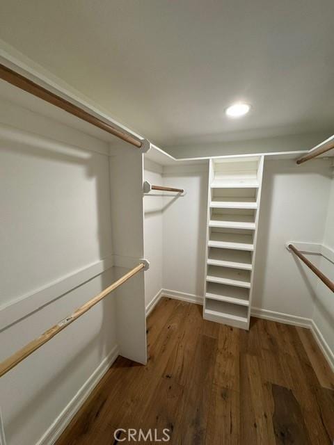 854 Cypress Ave, Hermosa Beach, CA 90254 - spacious closet featuring wood finished floors