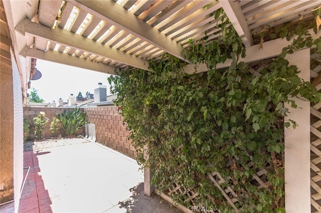 1434 Senator Way, San Jacinto, CA 92583 - view of patio / terrace with a pergola