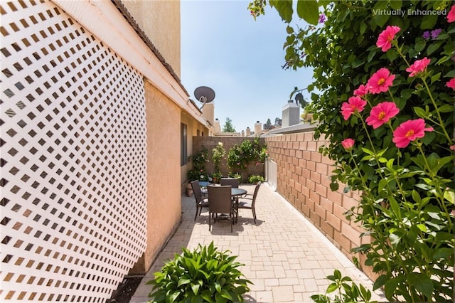 1434 Senator Way, San Jacinto, CA 92583 - fenced backyard featuring outdoor dining area and a patio