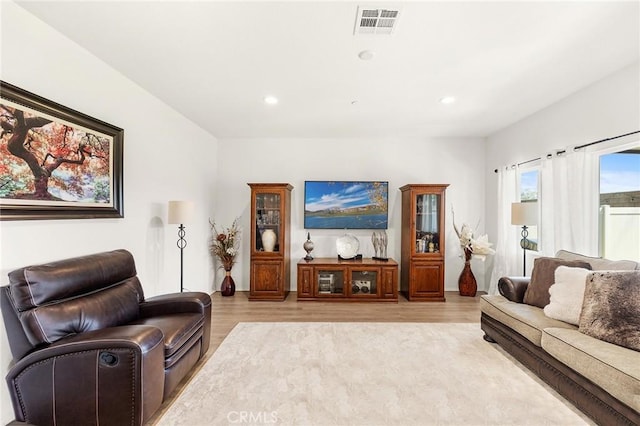 29628 Dotted Mint, Winchester, CA 92596 - living room featuring light wood-type flooring and recessed lighting