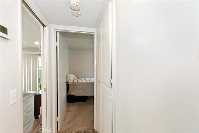 8990 19th St Unit 383, Rancho Cucamonga, CA 91701 - hallway with wood finished floors