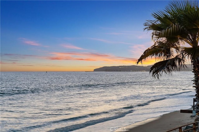 35581 Beach Rd, Dana Point, CA 92624 - water view with mountains