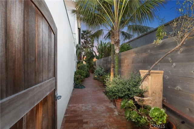 35581 Beach Rd, Dana Point, CA 92624 - view of patio / terrace with fence