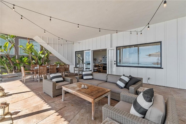 35581 Beach Rd, Dana Point, CA 92624 - view of patio featuring outdoor lounge area