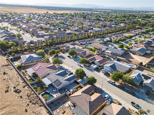 3261 James Ct, Lancaster, CA 93535 - aerial perspective of suburban area with a mountain backdrop