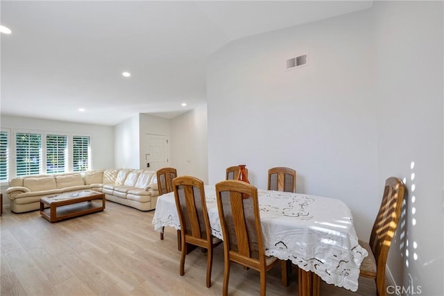 5110 Via Donaldo, Yorba Linda, CA 92886 - dining area featuring light wood finished floors and recessed lighting