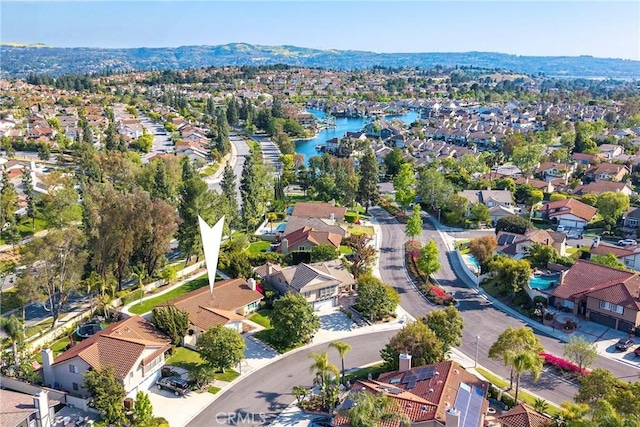 5110 Via Donaldo, Yorba Linda, CA 92886 - aerial perspective of suburban area featuring a nearby body of water