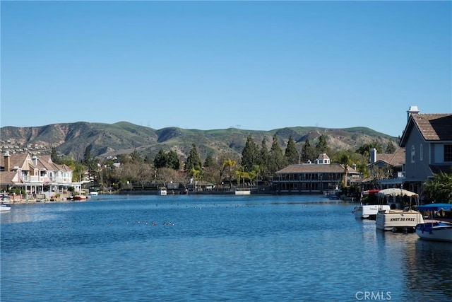5110 Via Donaldo, Yorba Linda, CA 92886 - water view featuring a mountain backdrop