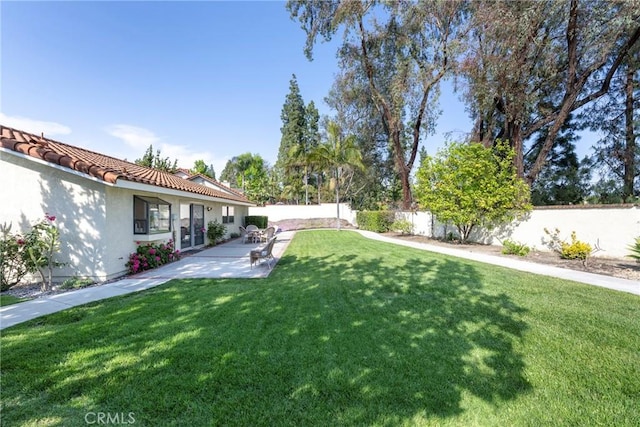 5110 Via Donaldo, Yorba Linda, CA 92886 - view of yard with a patio
