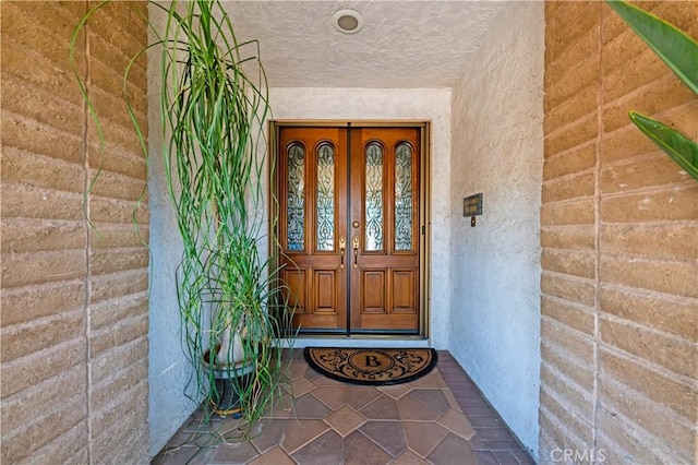 23316 Gray Fox Dr, Canyon Lake, CA 92587 - property entrance with stucco siding