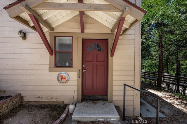 179 Chippewa Ln, Lake Arrowhead, CA 92352 - view of doorway to property