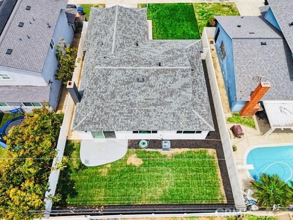 1608 E Helmick St, Carson, CA 90746 - view from above of property featuring a pool