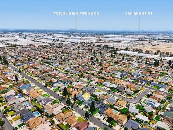 1608 E Helmick St, Carson, CA 90746 - aerial view of property's location with nearby suburban area