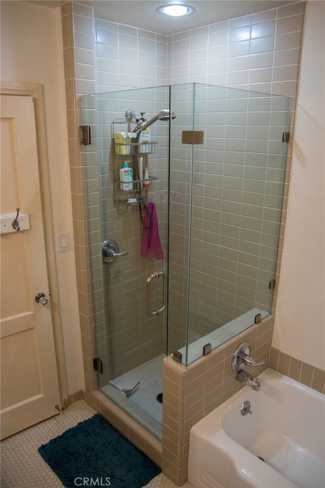 2619 Mary St, La Crescenta, CA 91214 - bathroom featuring a stall shower and a bath