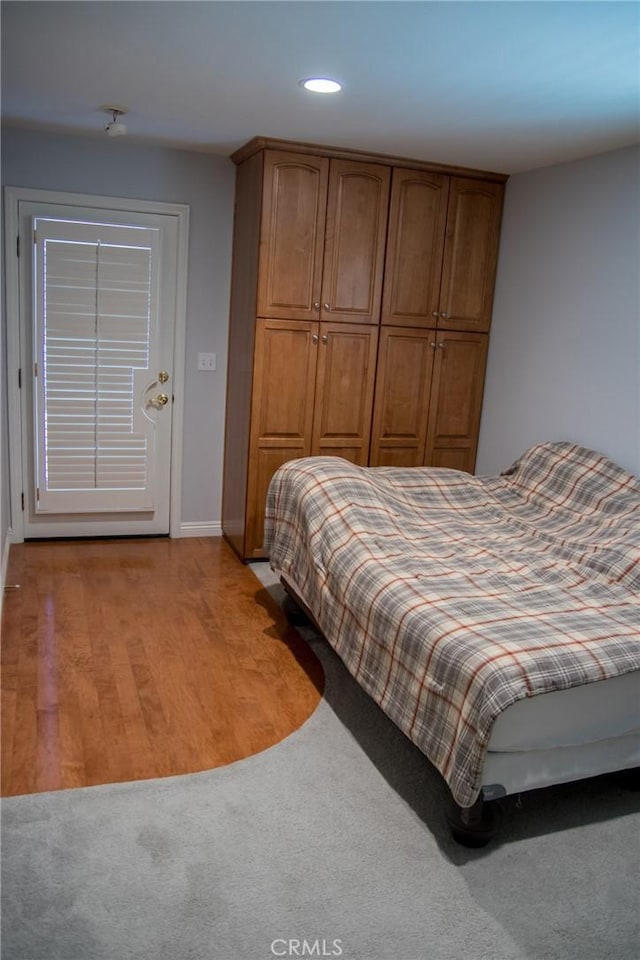 2619 Mary St, La Crescenta, CA 91214 - bedroom featuring recessed lighting and baseboards