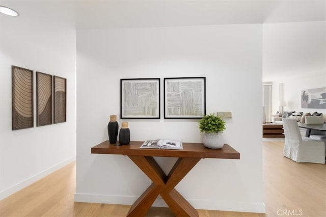 850 E Ocean Blvd Unit 602, Long Beach, CA 90802 - home office with light wood-style flooring and baseboards