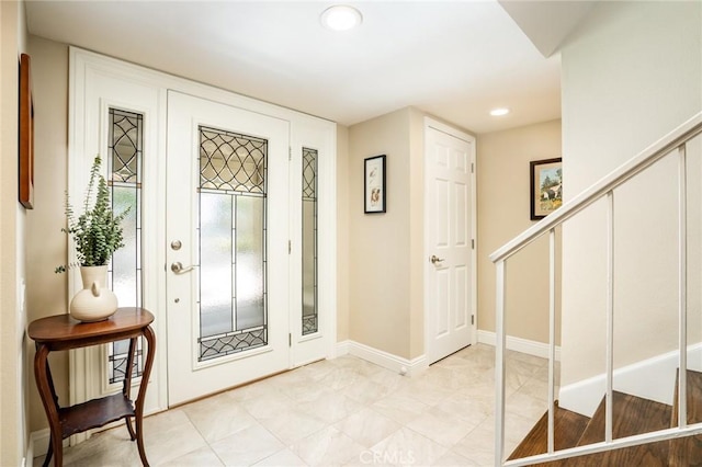 17301 Elsinore Cir, Huntington Beach, CA 92647 - entrance foyer featuring baseboards