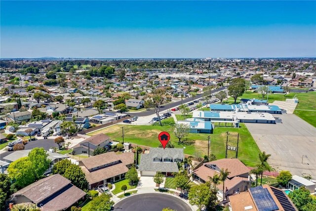 17301 Elsinore Cir, Huntington Beach, CA 92647 - aerial perspective of suburban area