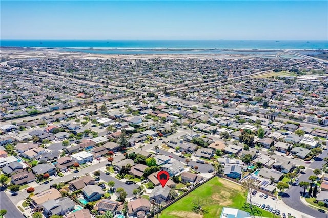 17301 Elsinore Cir, Huntington Beach, CA 92647 - aerial view of property's location with a nearby body of water