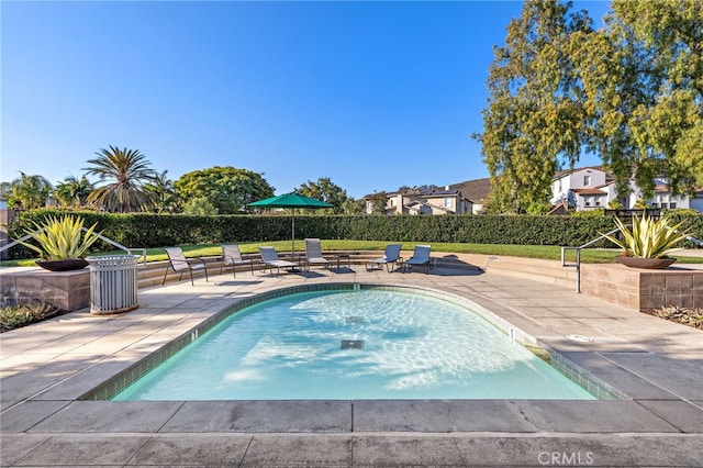 7051 Sitio Caliente, Carlsbad, CA 92009 - view of swimming pool with a patio